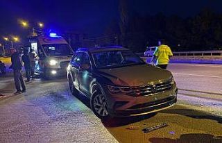 Kulu’da otomobiller çarpıştı: 1 yaralı