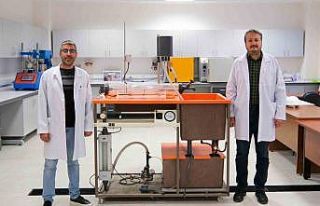 ’Kum-Su Jeti Aşınma Deney Cihazı’ ulusal patent...