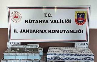 Kütahya’da kaçak sigara operasyonu
