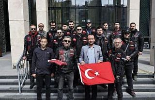 Kütahya’dan Anıtkabir’e şanlı Türk bayrağı...