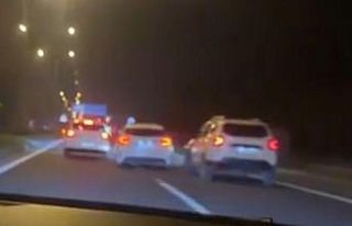 Makas atarak trafiği tehlikeye düşürdü: 9 bin...