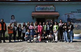 Makedonyalı öğrenciler, Ata Tohum Merkezi’nde