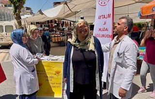 Malatya’da 5 sin 176 kişinin boy ve kilo ölçümü...