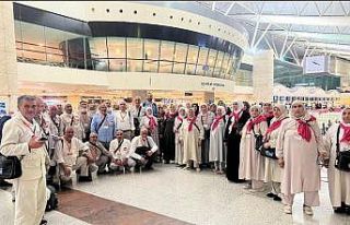 Malatya’da hacı adayları dualarla uğurlandı