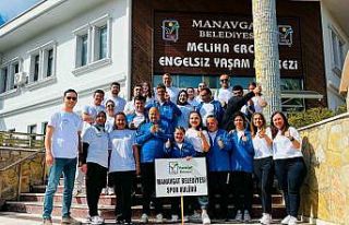 Manavgat’ın özel sporcuları madalyaları topladı
