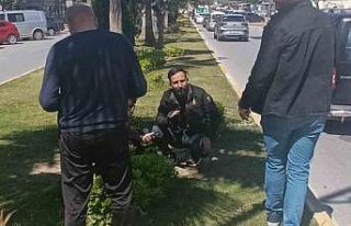 Manavgat’ta motosiklet kazası: 1 yaralı