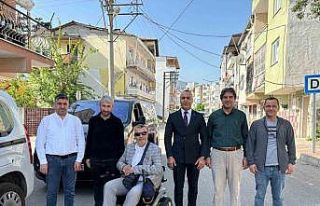 Manisalı gazi tedavi süreci için Ankara’ya uğurlandı
