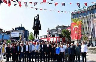 Manisa’nın ilçelerinde 19 Mayıs coşkusu