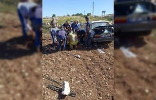 Mardin’de trafik kazası: 2 yaralı