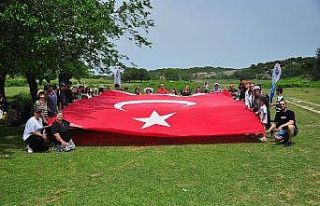 Marmara Adası’nda 150 kişi doğa için "Yeşil...