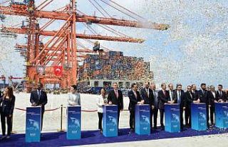 Mersin Limanı’nın genişleme projesinin ilk etabı...