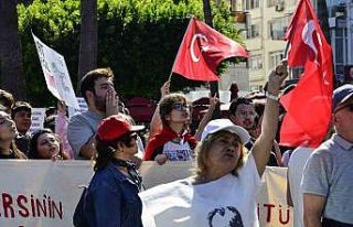 Mersin’de 1 Mayıs coşkuyla kutlandı