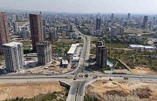 Mersin’de trafiği rahatlatacak yol çalışmaları...