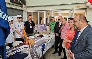 Meslek liselilerin bilim projeleri görücüye çıktı