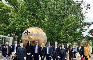 MHP Erzurum Milletvekili Kamil Aydın New York’ta...