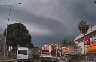 Milas’ta trafik ihlalleri kameralara böyle yansıdı