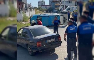 Motor ehliyetli otomobil sürücüsünün çarptığı...