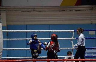 Muay Thai yarışmaları 47 ilden 400 sporcunun katılımıyla...