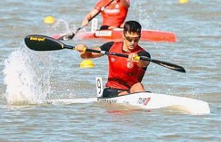 Muğlalı kanocu Karahan’dan Bratislava’da gümüş...