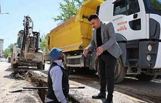 Muhtar talep etti, belediye harekete geçti