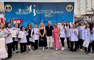 Nene Hatun öğrencilerinden yemek yarışmasında...