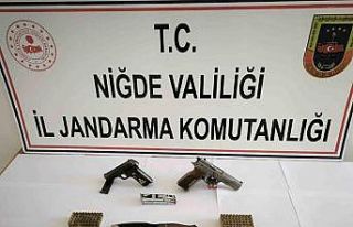 Niğde’de ruhsatsız silah operasyonu: 1 Gözaltı