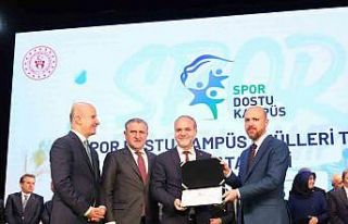 NÖHÜ, Türkiye’nin ilk "Spor Dostu Kampüs"...