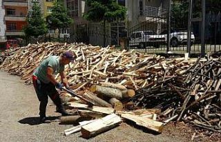 Odun kırma performansıyla şaşırtıyor