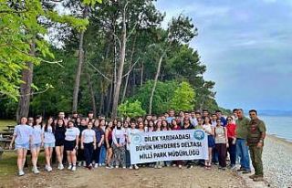 Öğrenciler Milli Parkı tanıdı