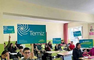 Öğrencilere sağlıklı yaşam bilinci için farkındalık...