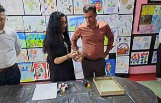 Öğrencilerin çalışmaları beğeni topladı