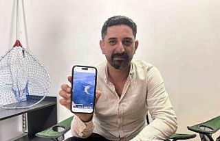 Oltaya köpek balığı takılınca korktular, ardından...