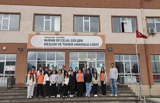 Ortaokul öğrencilerinden teknik gezi