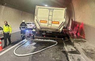 Osmangazi Tünelinde korku dolu anlar