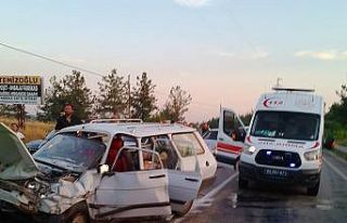 Osmaniye’de 4 aracın karıştığı zircirleme...