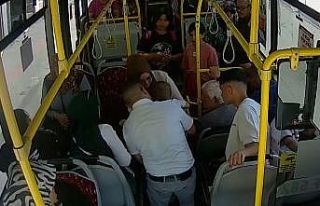 Otobüs şoförünün Heimlich manevrası bebeği...