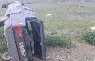 Otomobil koyun sürüsüne çarptı: 2 kişi yaralandı,...