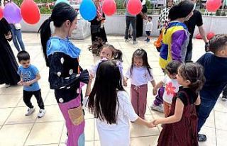 Özel bireyler ve Kur’an kursu öğrencileri gönüllerince...