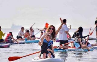 Özel çocukların deniz keyfi