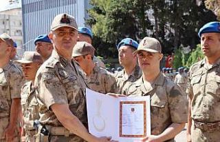 Özel ihtiyaçlı bireyler askerlik hayalini gerçekleştirdi