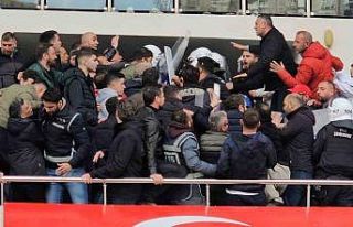 Play-Off maçında polise mukavemette bulunan 3 şüpheliye...