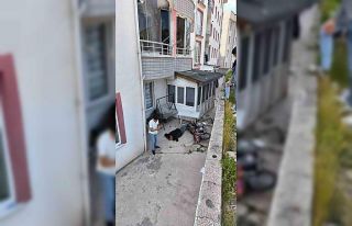 Polisin ’dur’ ihtarına uymadı kaza yaptı