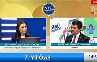 Rektör Sarıbıyık: "İlklere imza atmaktan...