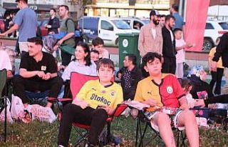 Rize sahilinde dev ekranda Euroleague finali heyecanı