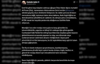 RTÜK Başkanı Şahin’den saldırıya uğrayan...