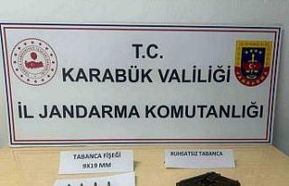 Ruhsatsız silahla yakalanan şahıs tutuklandı