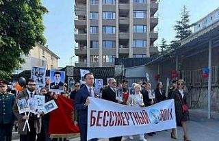 Rusya Büyükelçiliği’nde "Zafer Günü"...