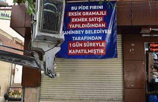 Şahinbey zabıta ekiplerinden fırınlara denetim