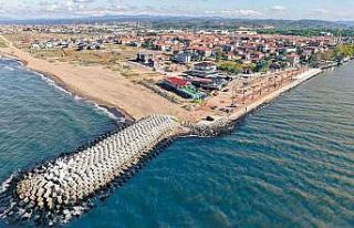 Sakarya’nın Karadeniz kıyısı ışıl ışıl...