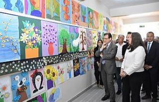 Salihli’de özel öğrencilerden özel sergi